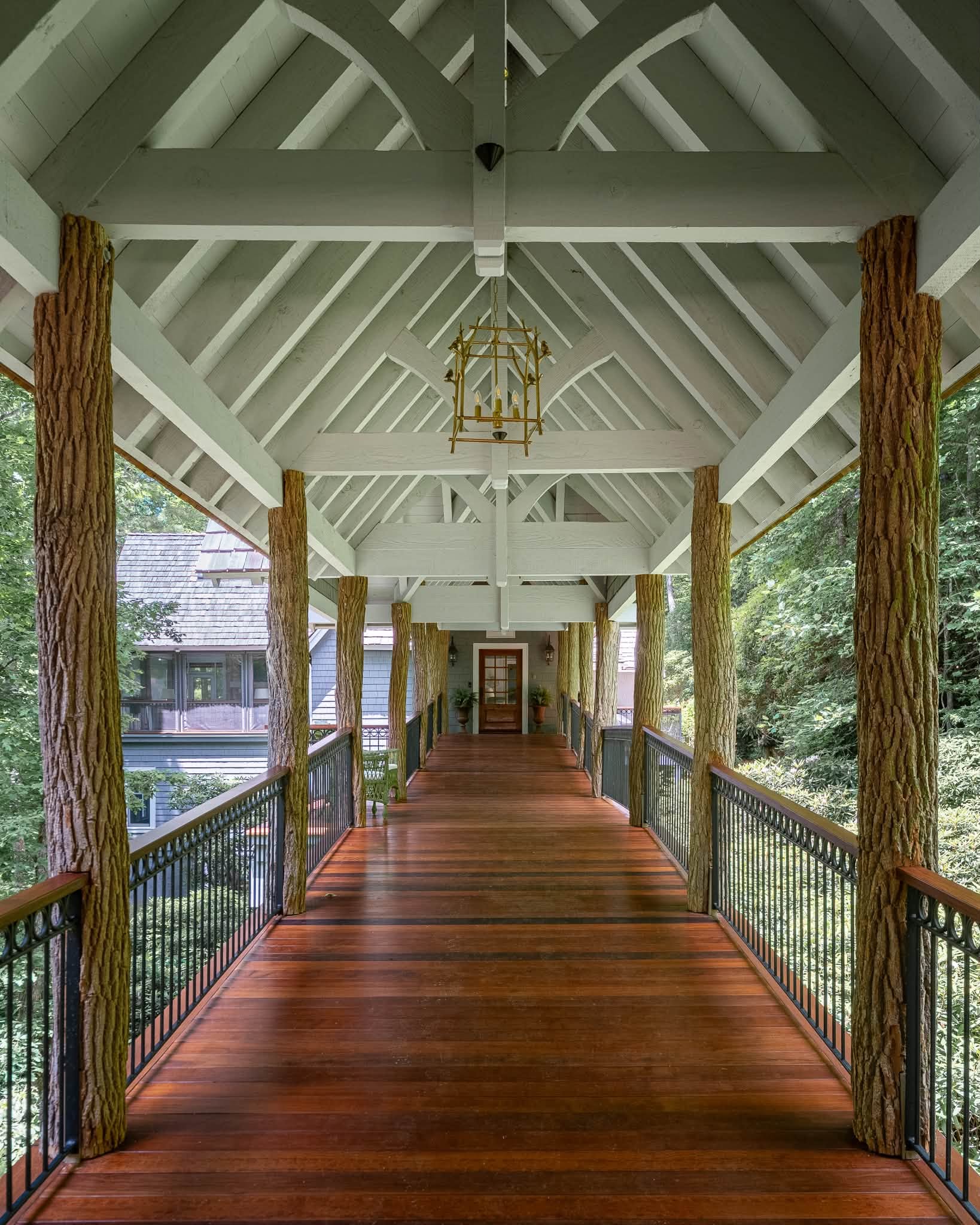 Custom home architectural detail
