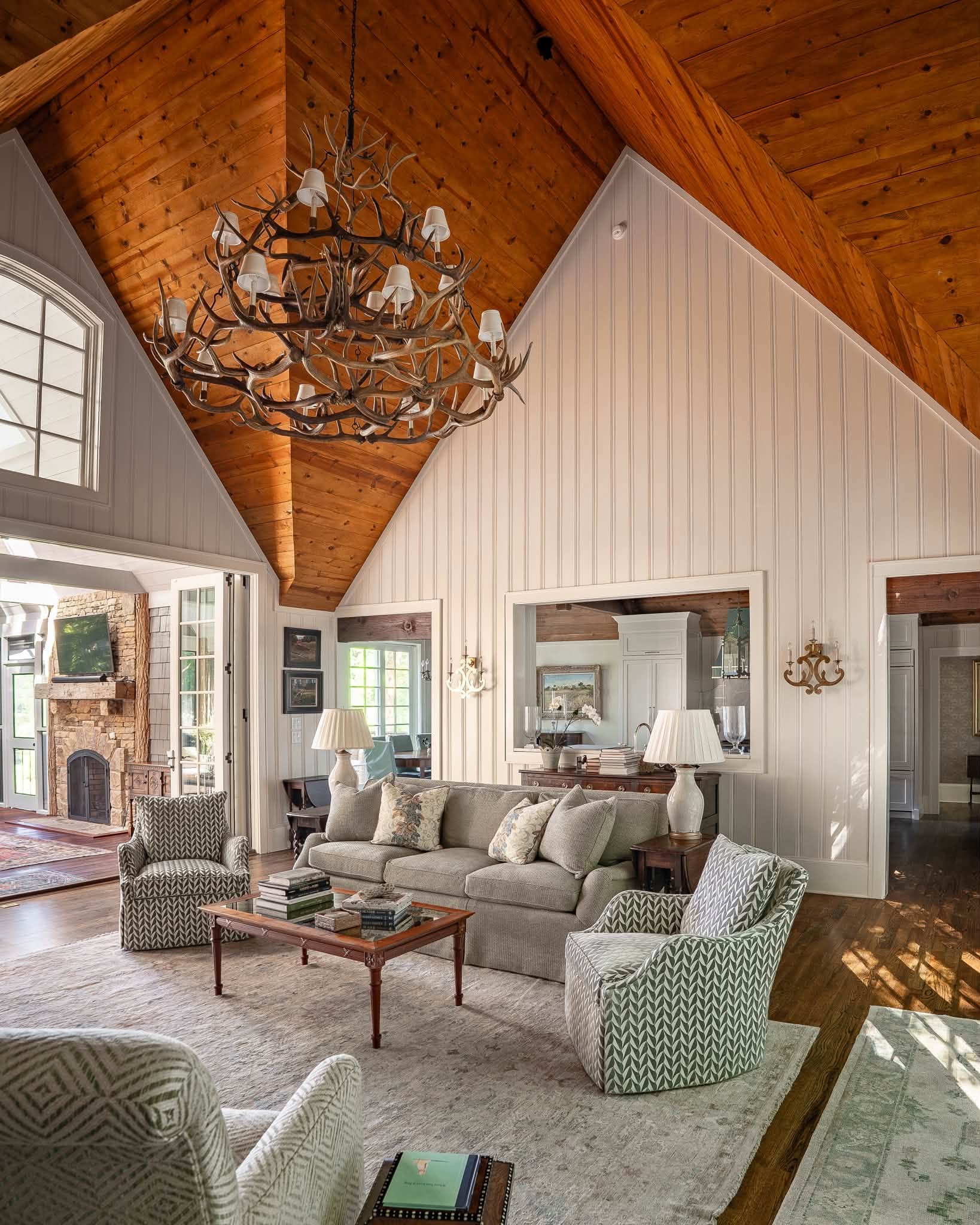 Custom home detail, Cashiers, NC