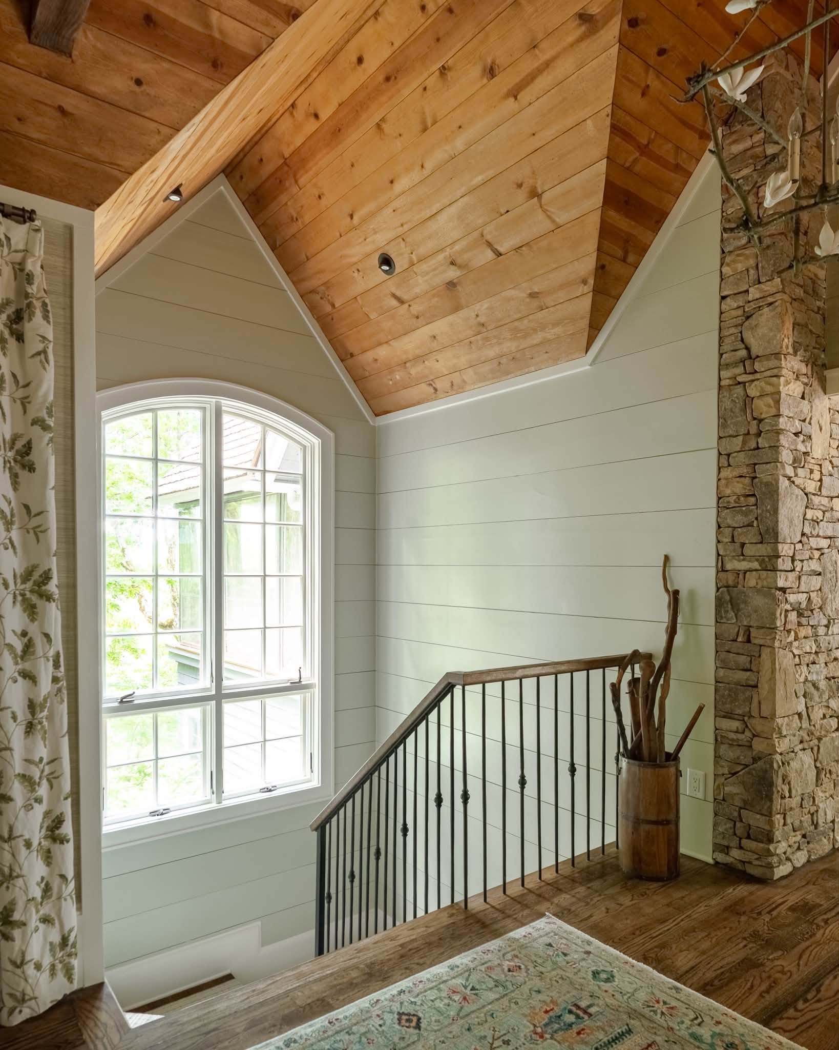 Mountain home exterior, WNC