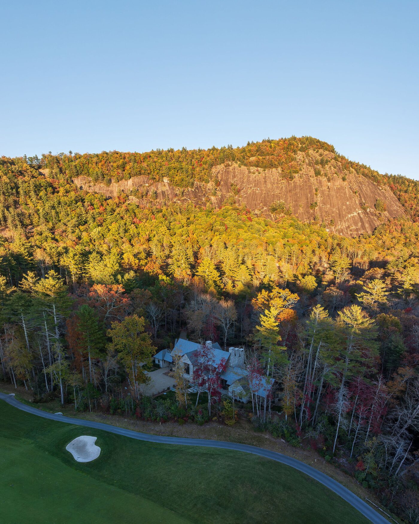 Mountain setting above a home site at High Hampton, Cashiers NC